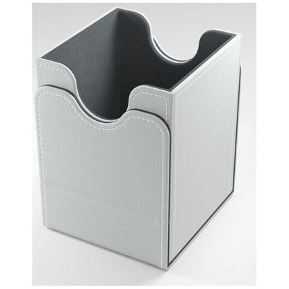 Gamegenic Squire Holds 100 Sleeves Convertible Deck Box White Cards