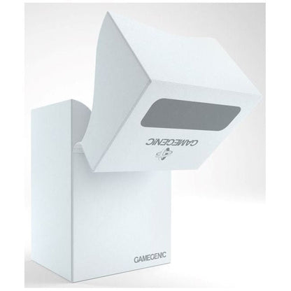 Gamegenic Deck Holder Holds 80 Sleeves Deck Box White Cards