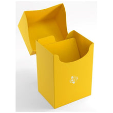 Gamegenic Deck Holder Holds 80 Sleeves Deck Box Yellow Cards