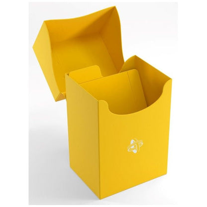 Gamegenic Deck Holder Holds 80 Sleeves Deck Box Yellow Cards