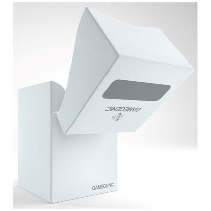 Gamegenic Deck Holder Holds 100 Sleeves Deck Box White Cards