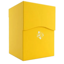 Gamegenic Deck Holder Holds 100 Sleeves Deck Box Yellow Cards