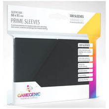 Gamegenic Prime Card Sleeves Black 66mmx91mm 100 Sleeves Per Pack