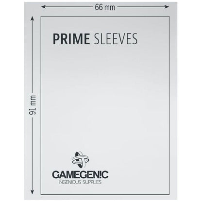 Gamegenic Prime Card Sleeves Purple 66mmx91mm 100 Sleeves Per Pack