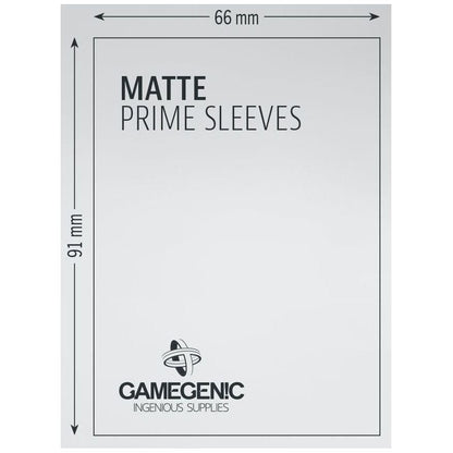 Gamegenic Matte Prime Card Sleeves Pink 66mmx91mm 100 Sleeves Per Pack