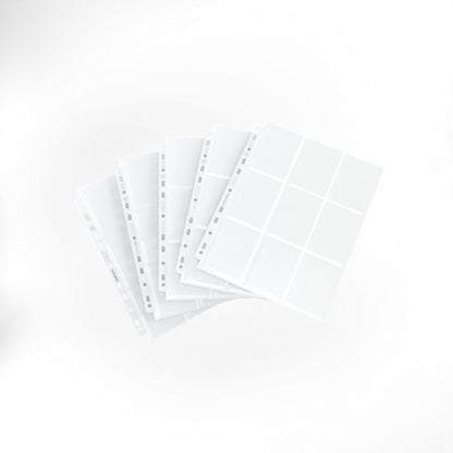 Gamegenic Sideloading 18 Pocket Pages 10 Pcs Pack White