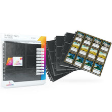 Gamegenic 24 Pocket Sideloading Pages 10Pcs Pack Black