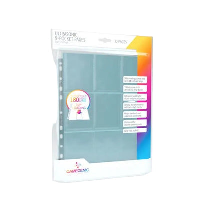 Gamegenic Ultrasonic 9 Pocket Pages Toploading 10Pcs Pack