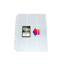 Gamegenic Ultrasonic 9 Pocket Pages Sideloading 10Pcs Pack