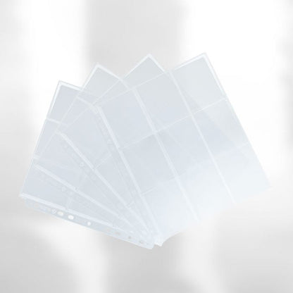 Gamegenic Ultrasonic 9 Pocket Pages Sideloading 10Pcs Pack
