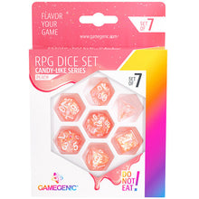 Gamegenic Candy-like Series - Peach - RPG Dice Set 7pcs