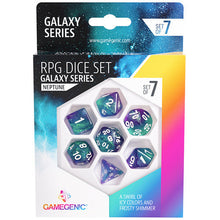 Gamegenic Galaxy Series - Neptune - RPG Dice Set 7pcs