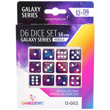 Gamegenic Galaxy Series - Nebula - D6 Dice Set 16 mm 12 pcs