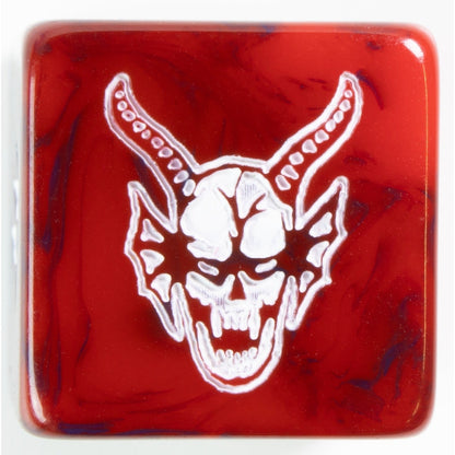 Gamegenic Stranger Things - Hellfire Club D6 Dice Set 12x - 16mm