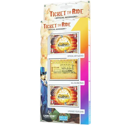 Gamegenic Ticket To Ride Art Sleeves
