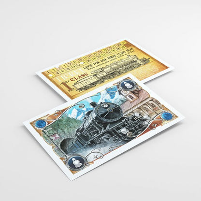 Gamegenic Ticket To Ride Europe Art Sleeves