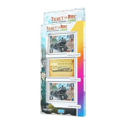 Gamegenic Ticket To Ride Europe Art Sleeves
