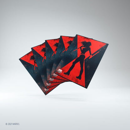 Gamegenic Marvel Champions Sleeves Black Widow