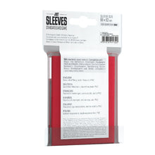 Gamegenic Just Sleeves Standard Card Game Red