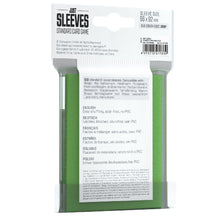 Gamegenic Just Sleeves Standard Card Game Green