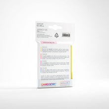 Gamegenic Prime Japanese Sized Sleeves - Size Code PINK - Sleeve Colour Yellow 62mmx89mm 60 Sleeves Per Pack
