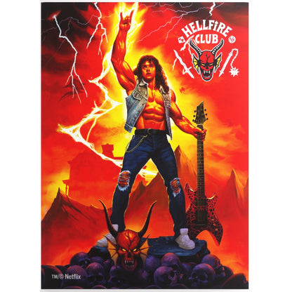 Gamegenic Stranger Things - Hellfire Club Art Sleeves Eddie Munson
