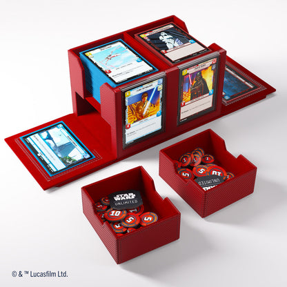 Gamegenic Star Wars Unlimited Double Deck Pod - Red