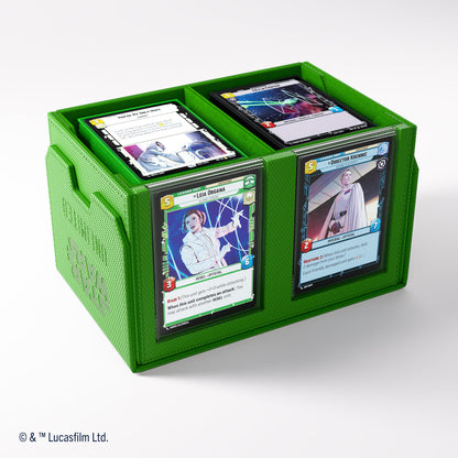 Gamegenic Star Wars Unlimited Double Deck Pod - Green