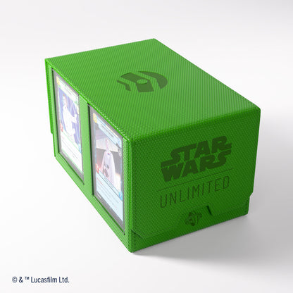 Gamegenic Star Wars Unlimited Double Deck Pod - Green