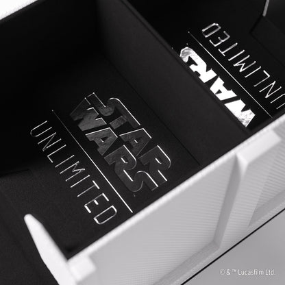 Gamegenic Star Wars Unlimited Double Deck Pod - White/Black