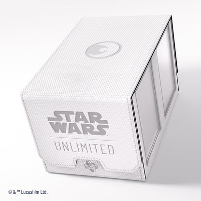 Gamegenic Star Wars Unlimited Double Deck Pod - White/Black