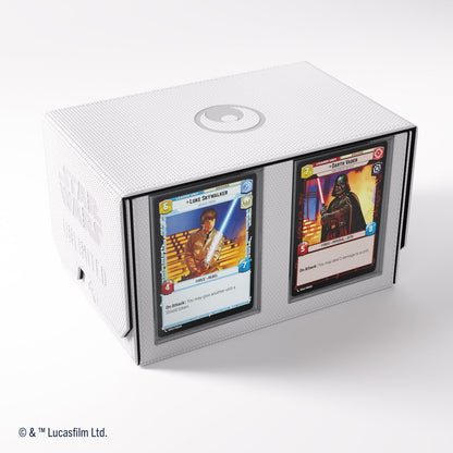 Gamegenic Star Wars Unlimited Double Deck Pod - White/Black