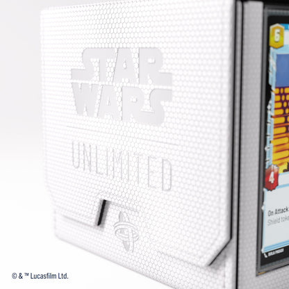 Gamegenic Star Wars Unlimited Double Deck Pod - White/Black
