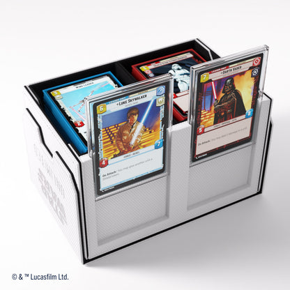 Gamegenic Star Wars Unlimited Double Deck Pod - White/Black