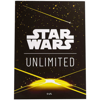 Gamegenic Star Wars Unlimited Art Sleeves - Card Back Yellow