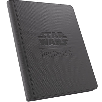Gamegenic Star Wars Unlimited Zip-Up Album 18-Pocket - Black