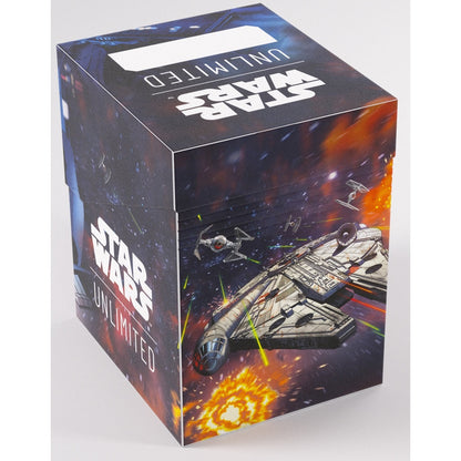 Gamegenic Star Wars Unlimited Soft Crate - Han Solo/Millenium Falcon