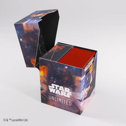 Gamegenic Star Wars Unlimited Soft Crate - Han Solo/Millenium Falcon