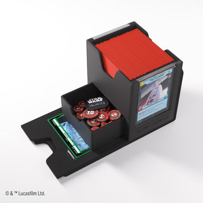 Gamegenic Star Wars Unlimited Twin Suns Deck Pod - Black