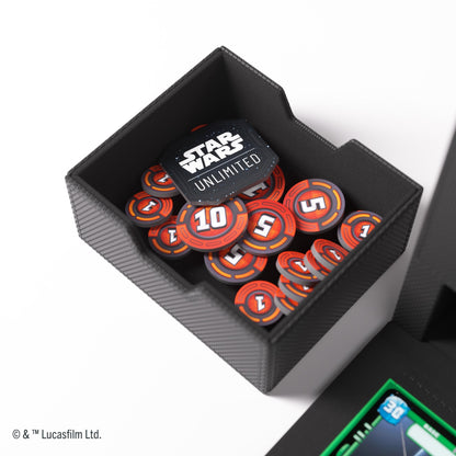 Gamegenic Star Wars Unlimited Twin Suns Deck Pod - Black