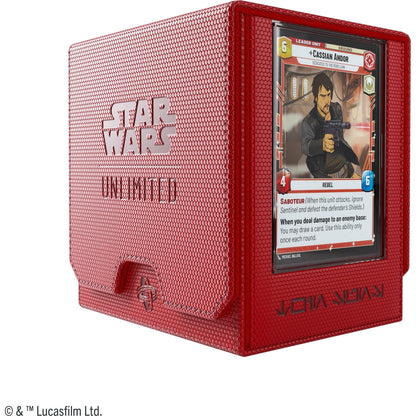 Gamegenic Star Wars Unlimited Twin Suns Deck Pod - Red