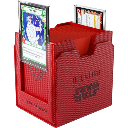 Gamegenic Star Wars Unlimited Twin Suns Deck Pod - Red