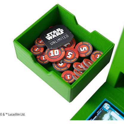 Gamegenic Star Wars Unlimited Twin Suns Deck Pod - Green