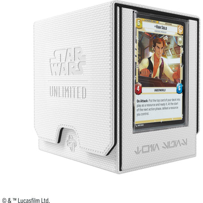 Gamegenic Star Wars Unlimited Twin Suns Deck Pod - White/Black