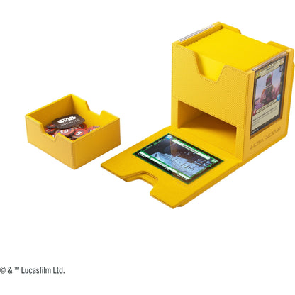Gamegenic Star Wars Unlimited Twin Suns Deck Pod - Yellow