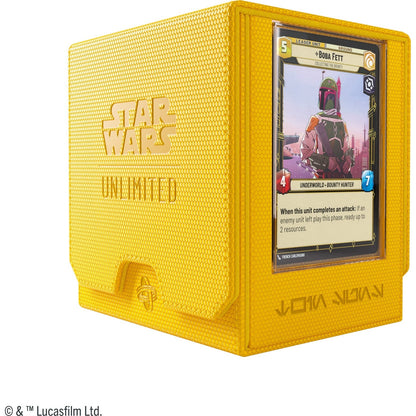 Gamegenic Star Wars Unlimited Twin Suns Deck Pod - Yellow