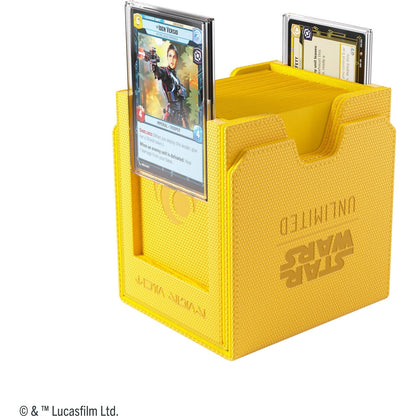 Gamegenic Star Wars Unlimited Twin Suns Deck Pod - Yellow