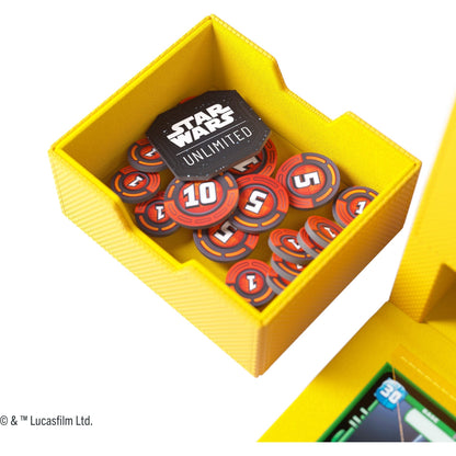 Gamegenic Star Wars Unlimited Twin Suns Deck Pod - Yellow