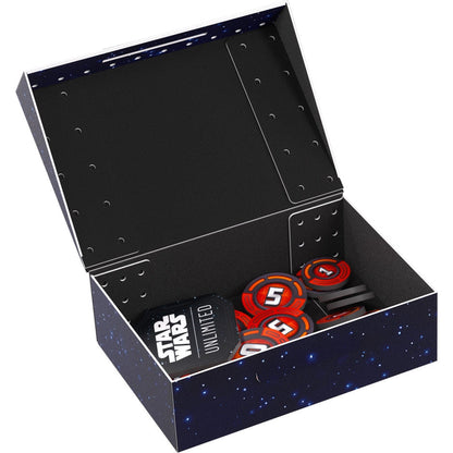 Gamegenic Star Wars Unlimited Twin Sun Soft Crate - Card Back Blue