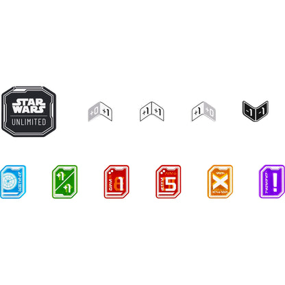 Gamegenic Star Wars Unlimited Acrylic Tokens PRO